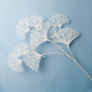 GobekUsa Ginkgo Leaf Branch Artificial Flowers Home Decor