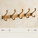 GobekUsa Antique Bronze Carved Robe Hook Towel Hanger for Bathroom and Kitchen