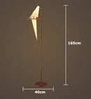 GobekUsa Love Bird LED Wall Sconce Iron Acryl Wall Light for Bedroom Corridor