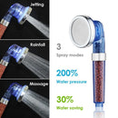 GobekUsa 3-Function Adjustable Shower Head for NZDB