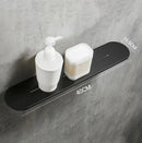 GobekUsa Brushed Gold Bathroom Storage Rack - Mirror Front Toiletries Organizer