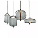 GobekUsa Hemp Rope Knot Pendant Lights - Suspendu Glass Hanging Lamp