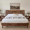Aurora Solid Wood Bed Frame by Megsu