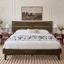 Aurora Solid Wood Bed Frame by Megsu