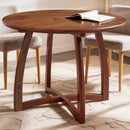 Alma 36 Inches Round Dining Table for 4, Mid-Century Modern Kitchen & Dining Room Tables by Megsu