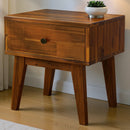 Sofia Solid Wood Nightstand by Megsu