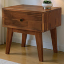 Sofia Solid Wood Nightstand by Megsu