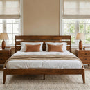 Emery Solid Wood Bed Frame by Megsu