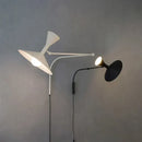 GobekUsa Industrial Retro Swing Arm Wall Light for Living Room Bedroom Studio