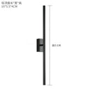 GobekUsa Linear Metal Tubes LED Wall Light Gold for Modern Living Room & Bathroom Mirrors