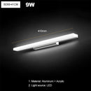 GobekUsa LED Acrylic Wall Lamp for Bathroom & Bedroom, Modern Simplicity, Anti-fog Sconces