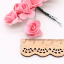 GobekUsa 144pcs 2cm Artificial Paper Flowers for Wedding DIY Decoration