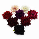 GobekUsa 7cm Rose Heads: Wedding Décor, Scrapbooking, Headwear, Autumn Home Decoration