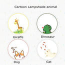 GobekUsa Kids Cartoon Acrylic Ceiling Light with Remote Control LED Girl Children's Room Lighting