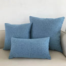 GobekUsa Ivory Sofa Cushion Cover Solid Basic 30x50cm - 60x60cm
