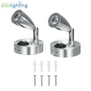 GobekUsa LED Spot Reading Light 2pcs DC12V 3W 6000K Cold White for RV Caravan Camp Boat