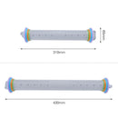 GobekUsa Adjustable Silicone Rolling Pin for Fondant Cake Pastry Decor - Bakeware Tool