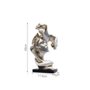 GobekUsa Gold Resin Sculpture | Nordic Luxury Technology Decor for Home & Office