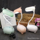 GobekUsa Elk Night Lamp: Cute Animal LED Desk Lamp for Children's Bedroom