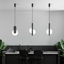Nordic Minimalist Metal Bedside Pendant Light