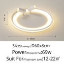 GobekUsa LED Chandelier: Modern Indoor Lighting Fixture for Bedroom, Living Room, Kitchen & Showroom