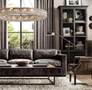 GobekUsa LED Halo Crystal Chandelier for Bedroom Living Dining Room Decor