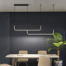 GobekUsa LED Ceiling Chandelier Dimmable Pendant Lamps for Modern Home Decor Lighting