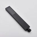 GobekUsa Black ABS Handshower Head with 150cm Stainless Hose - Wall Mounted Faucet Accessory