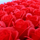 GobekUsa Bath Flower Set: 50 Artificial Soap Flowers for Home Decor, Weddings, DIY Crafts