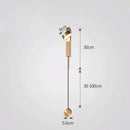 GobekUsa Dimmable LED Wall Lamp for Living Room Art Wall Light - Modern Nordic Design