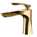 GobekUsa Gold Basin Faucet Single Handle Hot & Cold Mixer Tap Deck Mounted