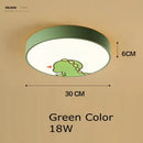 GobekUsa Kids Cartoon Acrylic Ceiling Light with Remote Control LED Girl Children's Room Lighting