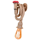 GobekUsa Industrial Water Pipe Wall Sconce for Restaurant Cafe Bar Kitchen
