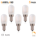 GobekUsa LED Filament Tube Bulb Warm White 2700K Frosted Glass T22 220V Edison Lamp