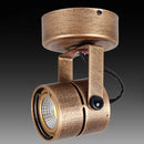 GobekUsa Industrial Mini Ceiling Spotlights - Retro Adjustable Bronze Lamps
