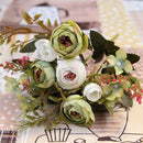 GobekUsa Autumn Silk Tea Rose Gerbera Daisy for Wedding and Home Decor
