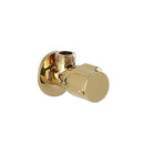 GobekUsa Brass Triangle Valve Gold Corner Bathroom Tap Water Control 1/2*1/2 Angle valves