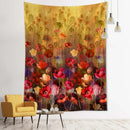 GobekUsa Forest Tapestry - 3D Printed Polyester Wall Hanging for Bohemian Home Decor