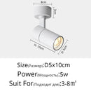 GobekUsa LED Adjustable Angle Spotlight Ceiling Lights for Background Wall and Aisle
