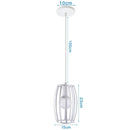 GobekUsa Industrial Pendant Lights: Modern LED Hanging Lamps for Home Living Room Kitchen Decor