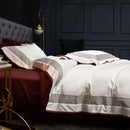 GobekUsa Luxe Egyptian Cotton Bedding Set: Duvet Cover, Bed Sheet, 2 Pillow Sham