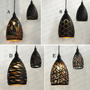 GobekUsa Iron Cage Pendant Light - 12W LED, Modern Design for Living Room, Restaurant, Shop