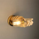 GobekUsa Hand Shape Wall Light Industrial Loft Hemp Rope E27 Wall Lamp