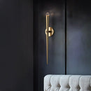 GobekUsa Crystal Minimalist Wall Sconce Luxury Bedroom Light