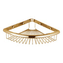 GobekUsa Gold & Black Corner Shelf: Brass Bathroom Shelves for Stylish Storage