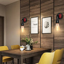 GobekUsa Industrial Water Pipe LED Wall Lamp for Home Decor