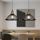 GobekUsa Black Iron Net-Cage Pendant Light Fixture for Kitchen, Bedroom, Living Room, Restaurant