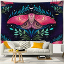 GobekUsa Butterfly Tapestry: Bohemian Hippie Psychedelic Wall Hanging for Home Decor