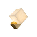 GobekUsa Jade Wall Lamps: Modern LED Square Marble Lighting Fixtures for Home Decor