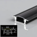 GobekUsa LED Aluminum Profile for Cabinet Closet Strip Lights